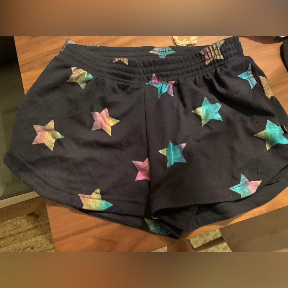 Terez star shorts, small, navy blue